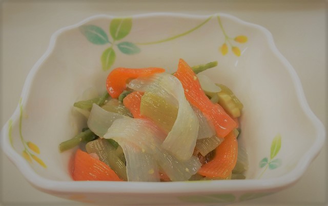 【簡単！副菜レシピ】山菜の辛子酢味噌和え